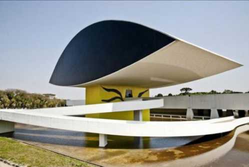 top10 beautiful buildings Museu Oscar Niemeyer Brazil