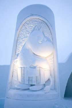 cartoon themed ice hotel in finland 2